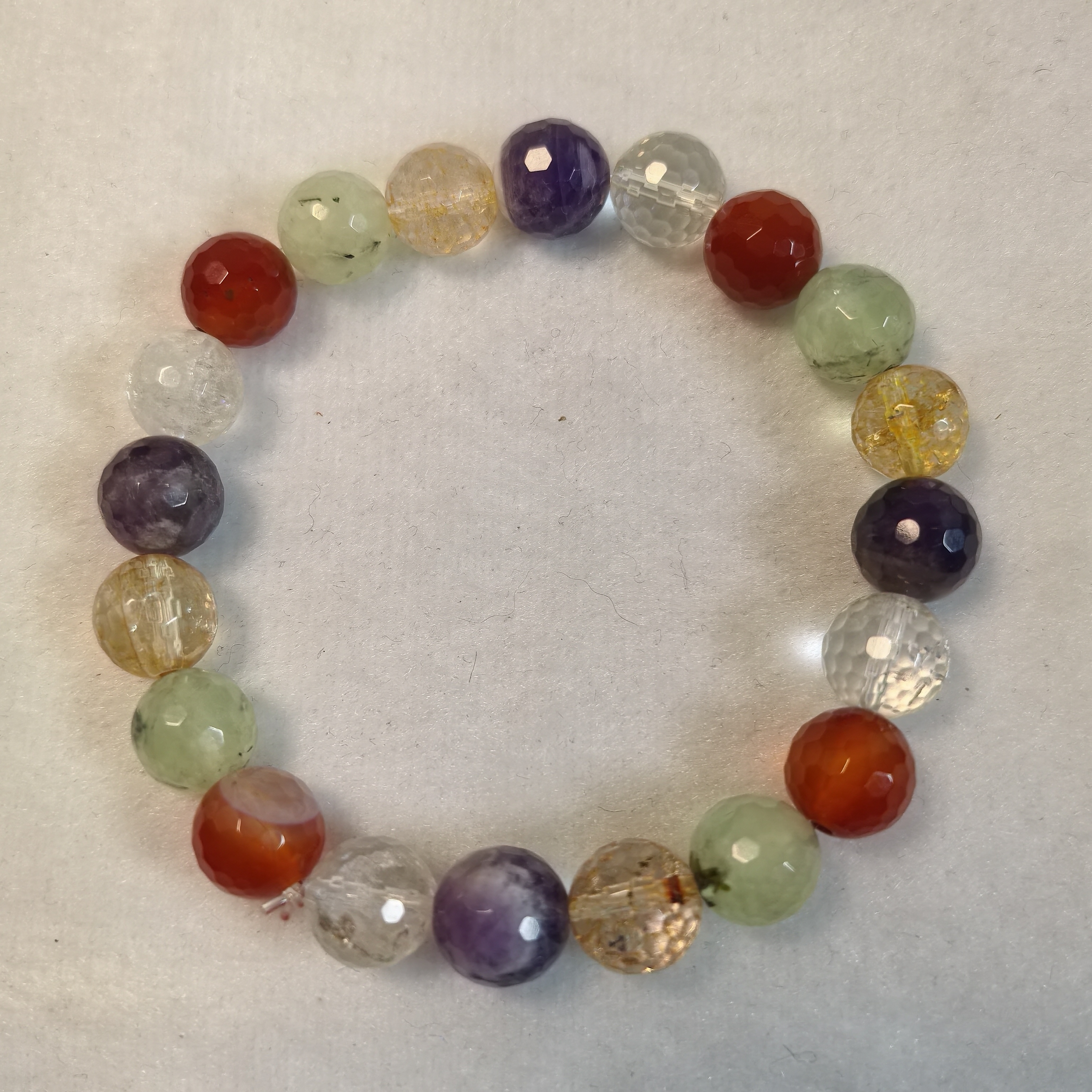 非金属大理石手链 天然布鲁尔多宝手串小众女饰品