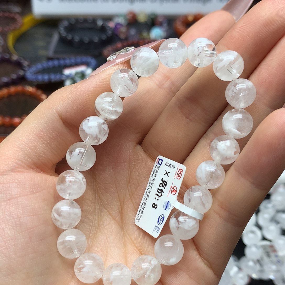 水晶手链未镶嵌手链