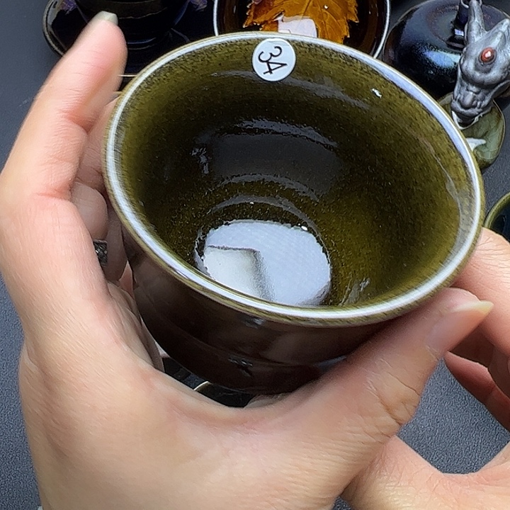 茶盏建窑建盏主人杯