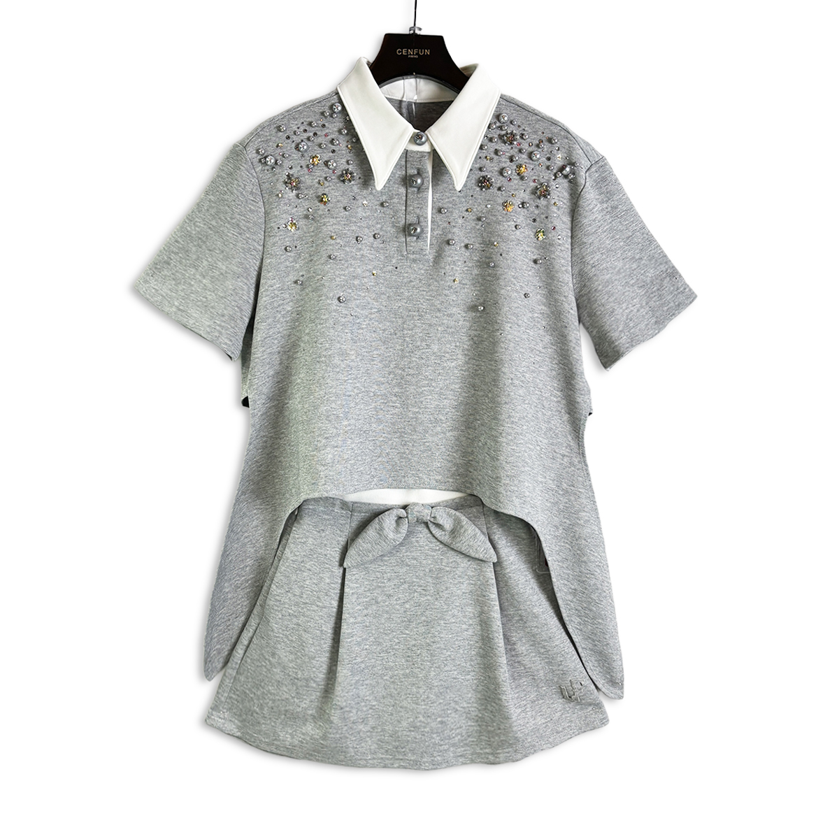 【CENFUN】217*2025春夏小香高定设计女装套装FC02001