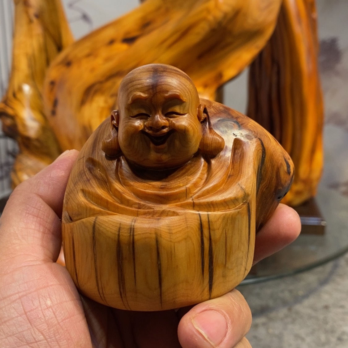 【闪购商品】柏木（崖柏）根雕木雕工艺品摆件家居满十送一手把件