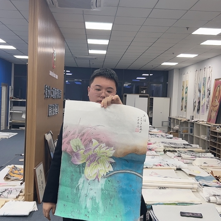 国画纯手绘字画宣纸