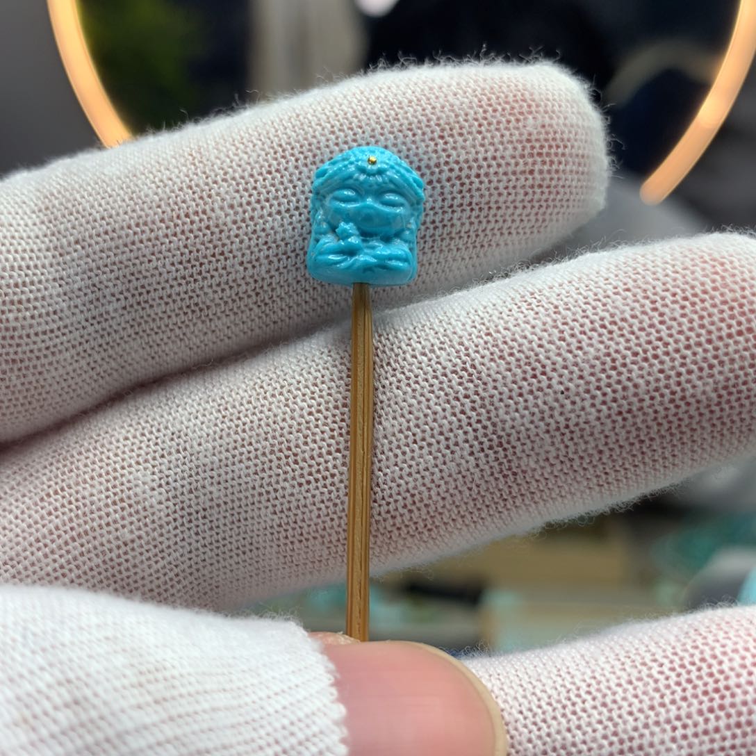 绿松石挂件未镶嵌