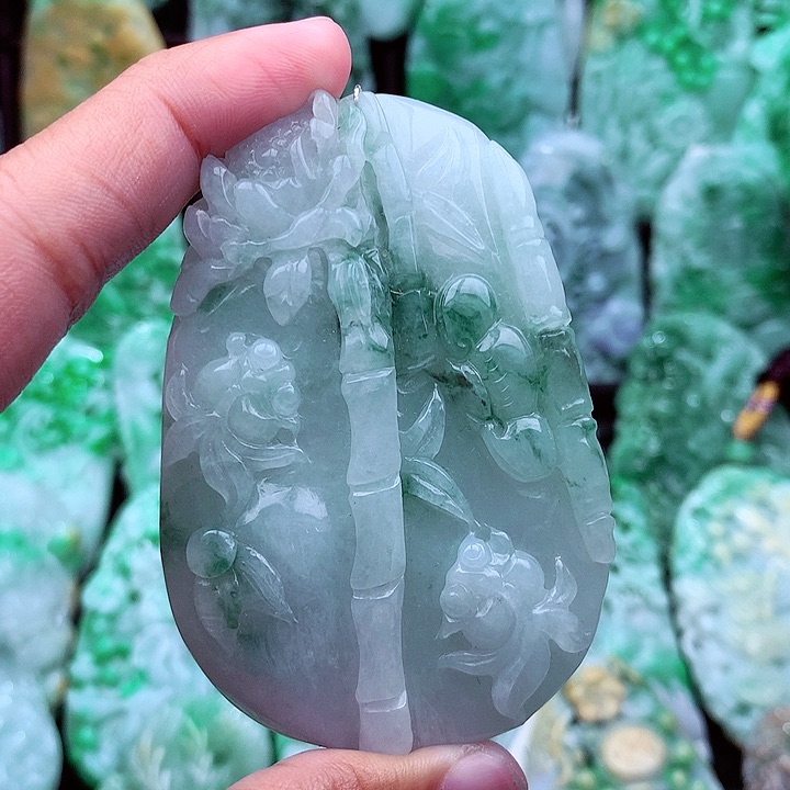 翡翠吊坠(不含链)未镶嵌