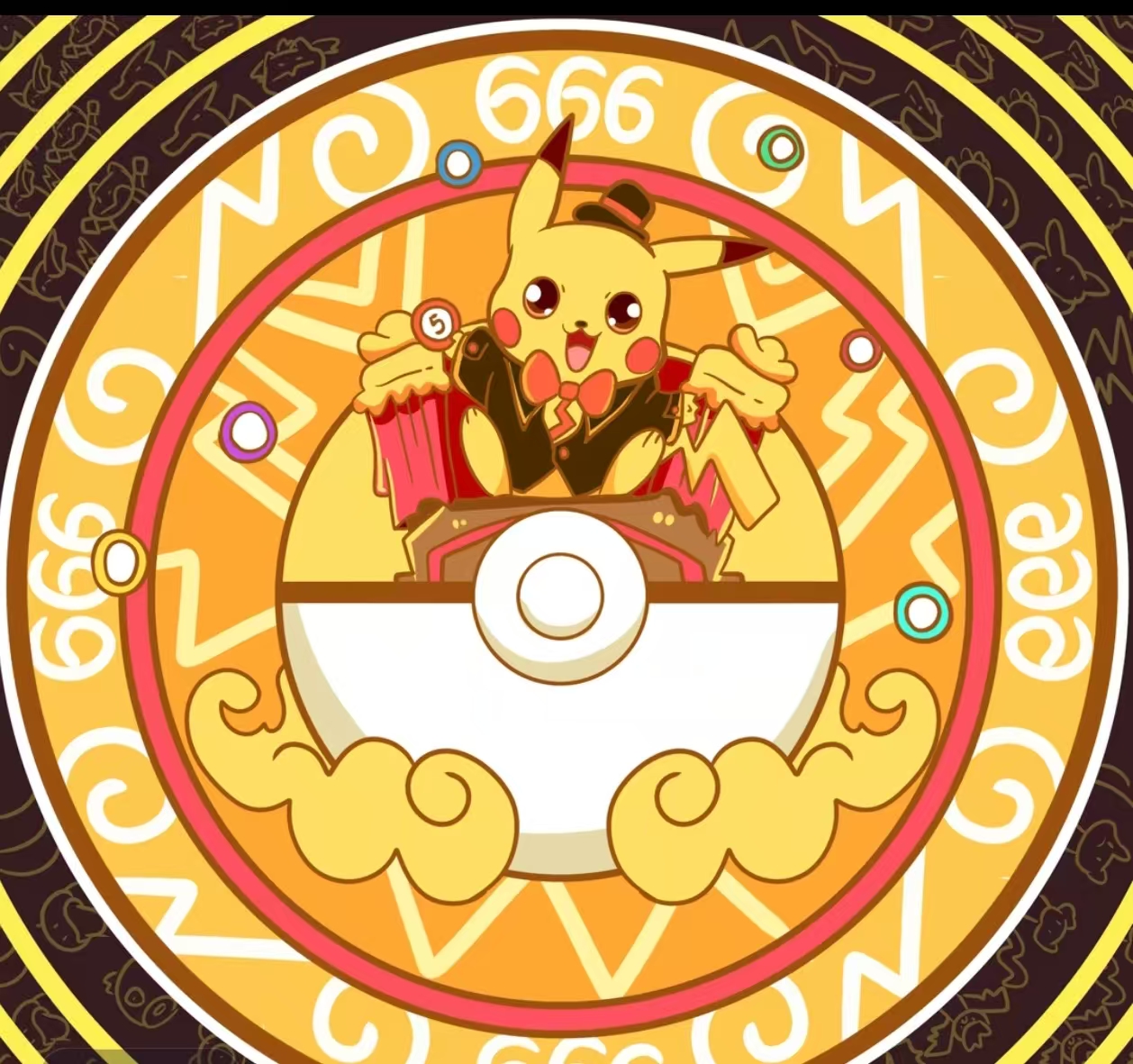 宝可梦小精灵陶瓷筹码纪念币【一包/两枚】