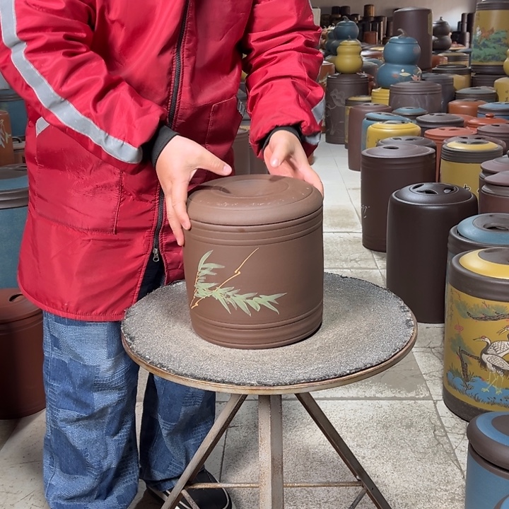 紫砂茶叶罐茶叶罐