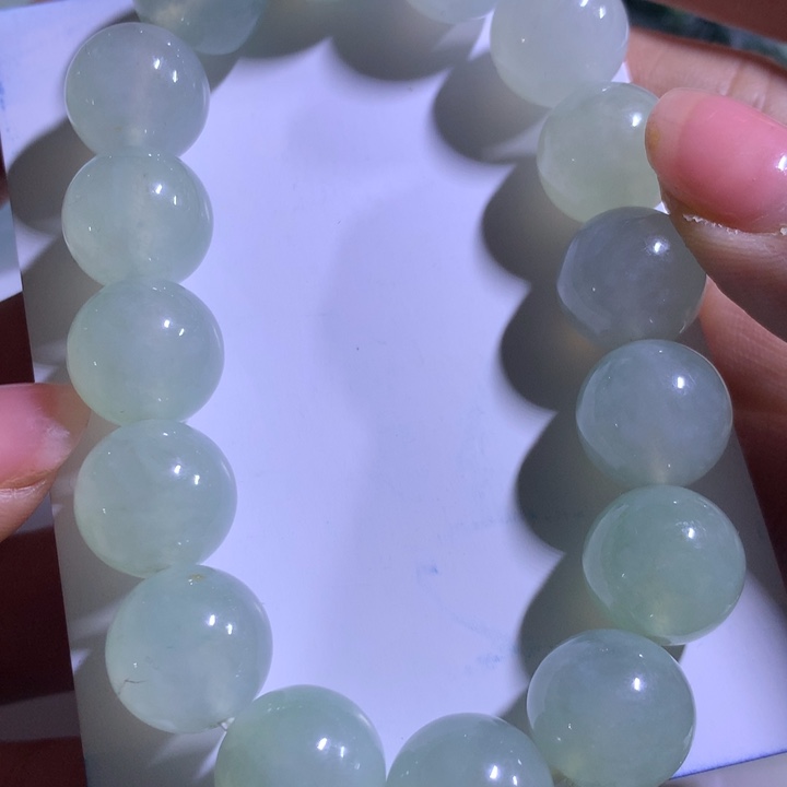 翡翠手链未镶嵌天然翡翠手串