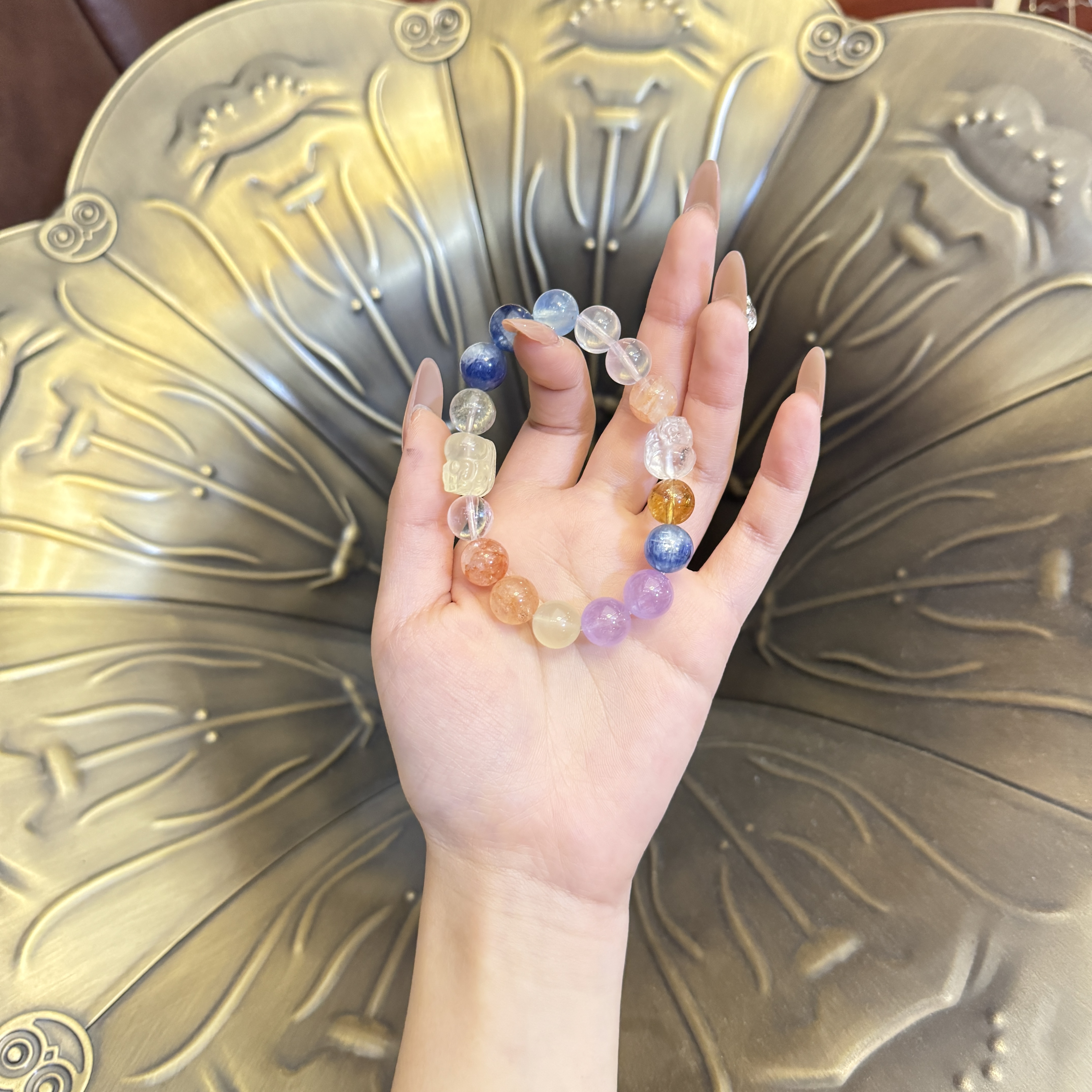 源源手作*灵曜聚宝盆手串C2-4