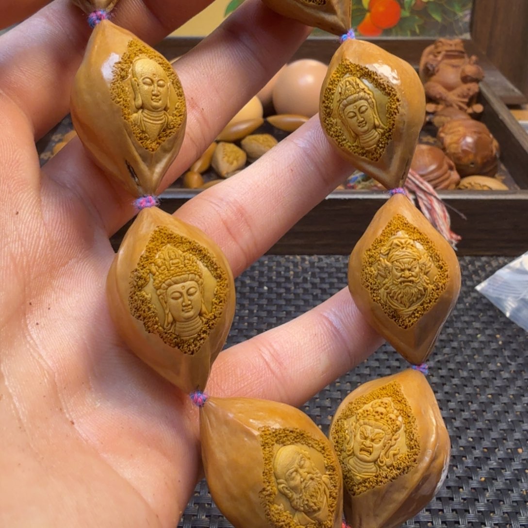 橄榄核手串/手链满天星万佛