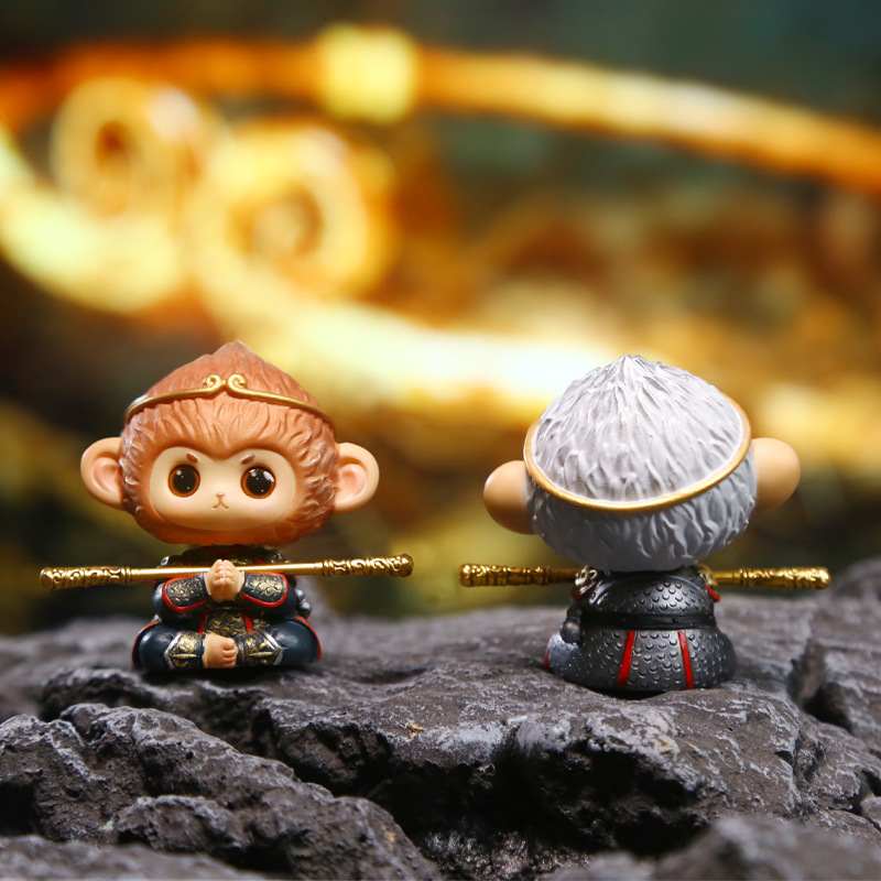 齐天大圣悟空汽车【祈福】天命人装饰品摆件送男友生日礼品车载