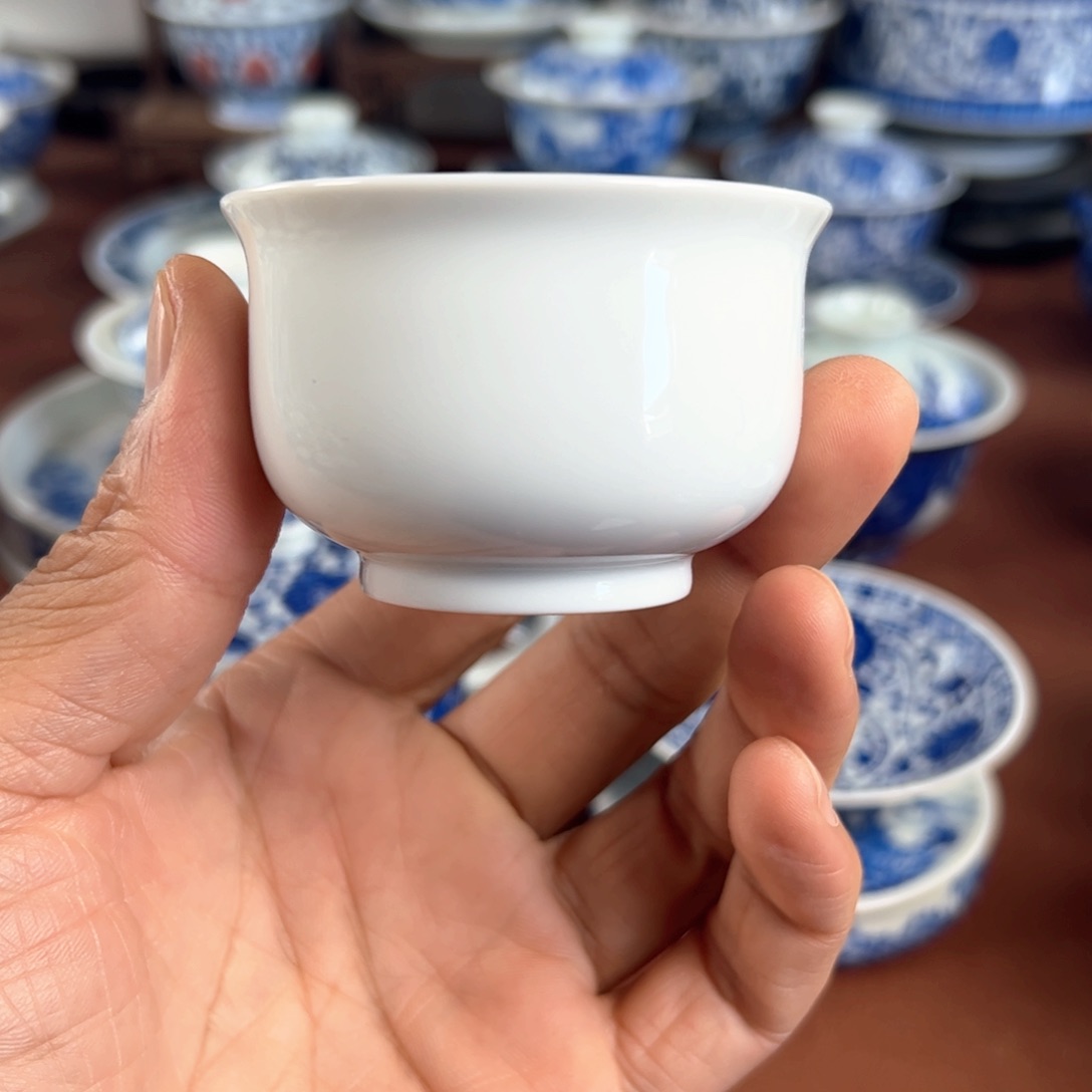 陶瓷茶具青花家用
