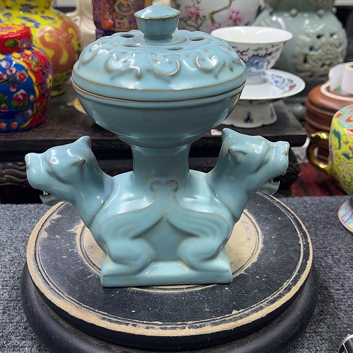 瓷片摆件设计和设计工作