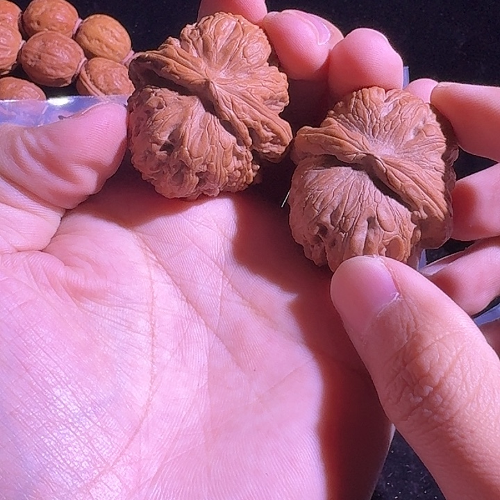 吊坠文玩核桃43尺寸的元宝有黄