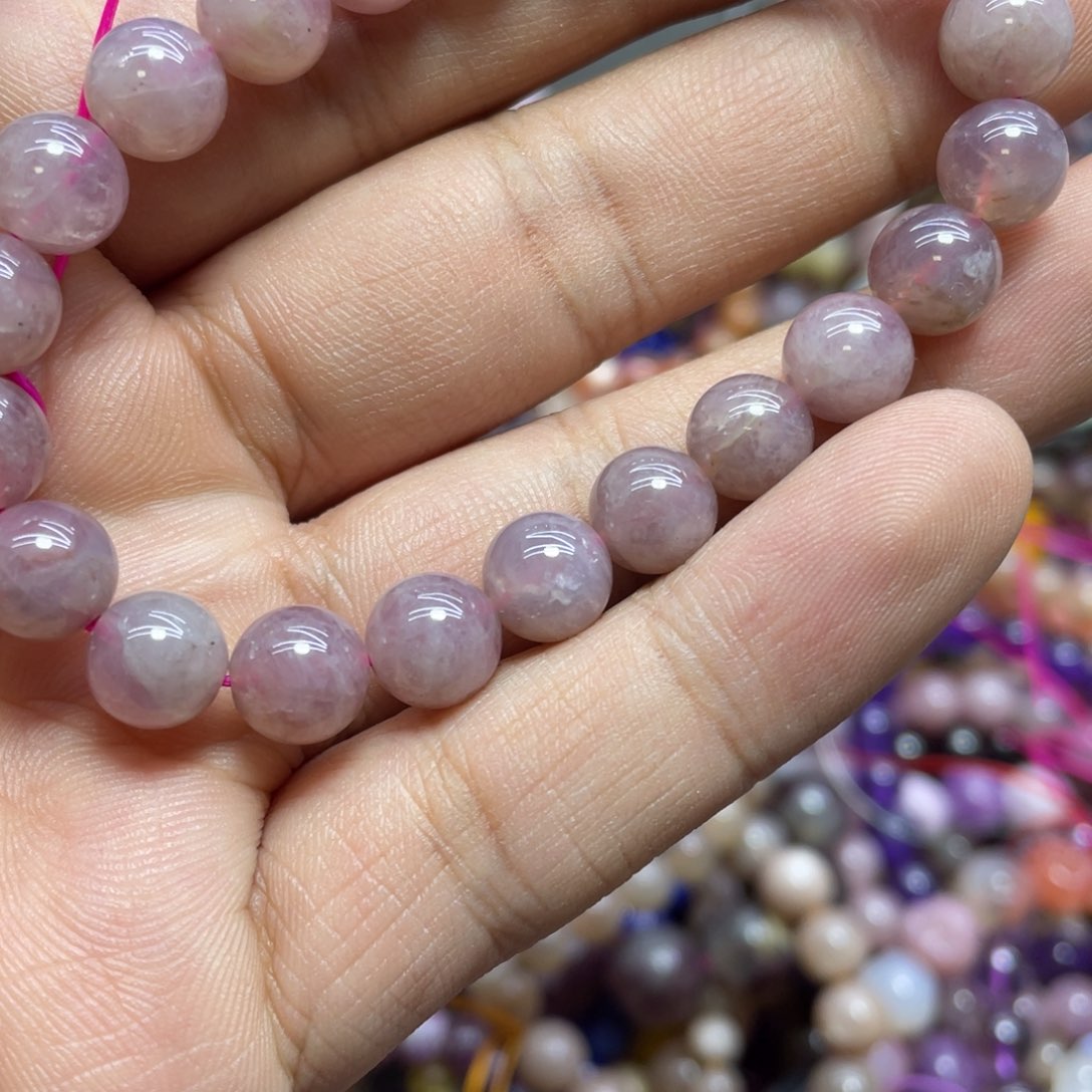 紫晶颈饰银S800镀金镶嵌