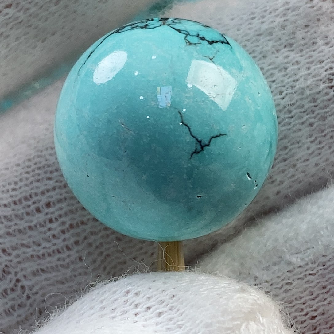 绿松石珠宝奇石未镶嵌初**哥