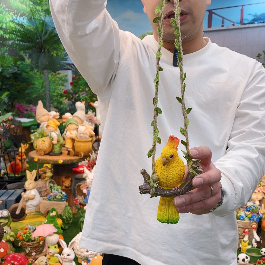 红陶花园庭院摆件