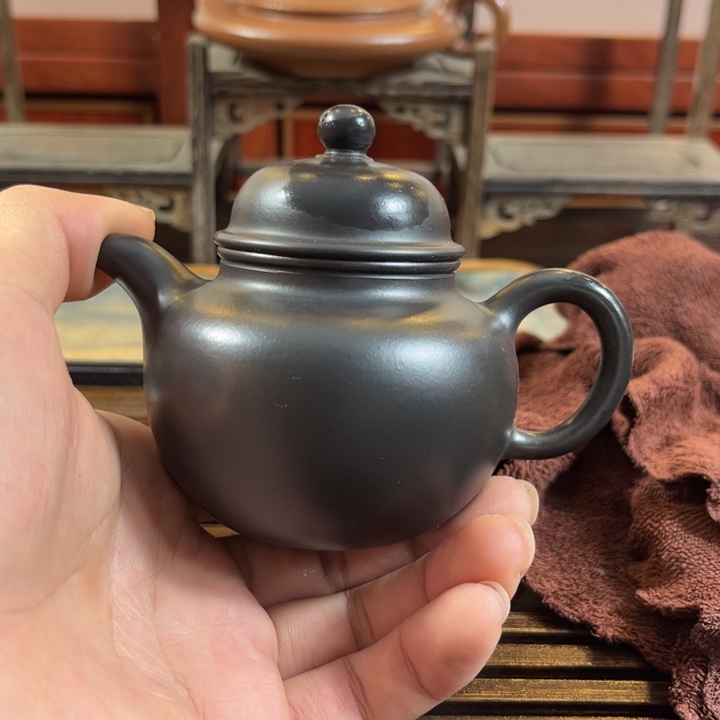 紫砂茶壶原矿紫砂半手工制作