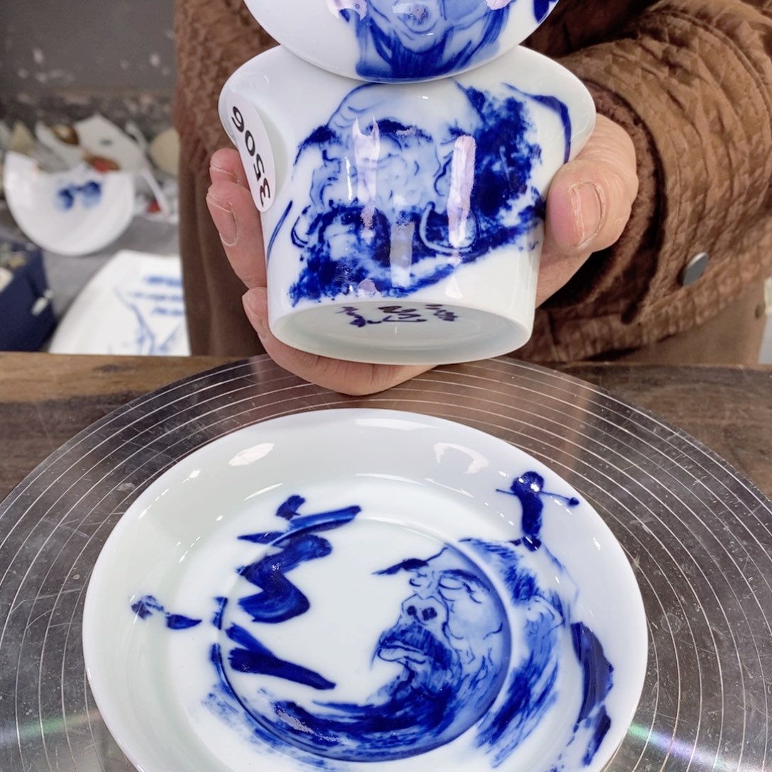 摆件吴义松陶瓷直播间3506