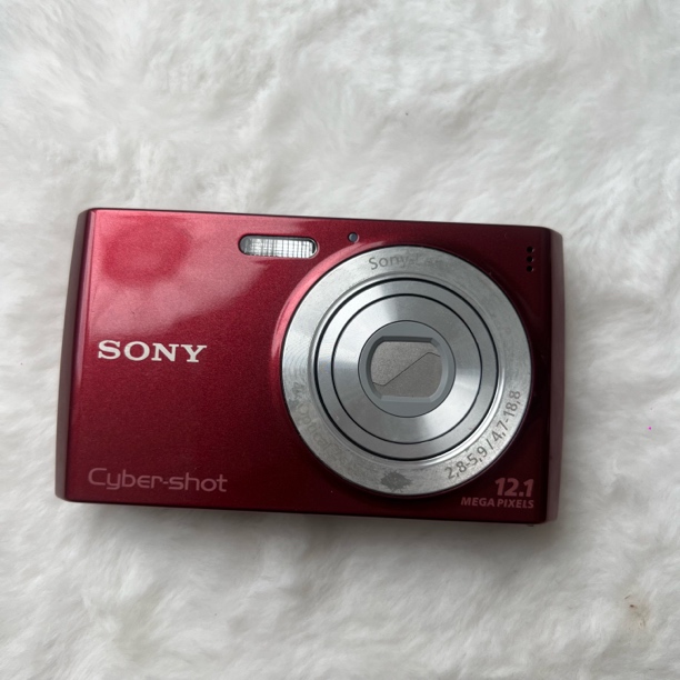 95新 Sony/索尼 W510红色1210w像素奶油肌白皮效果