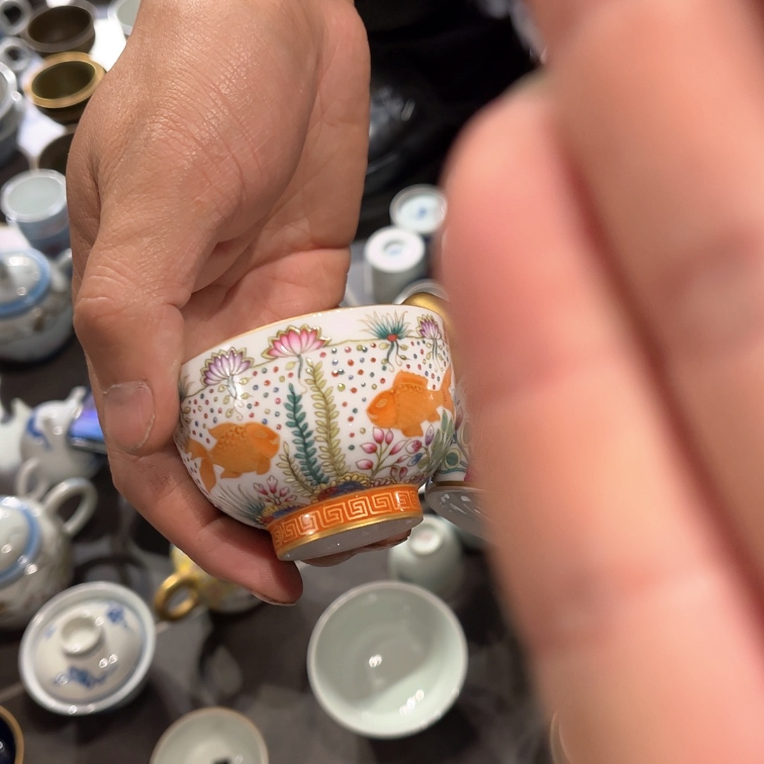 杯青花瓷器青花瓷器