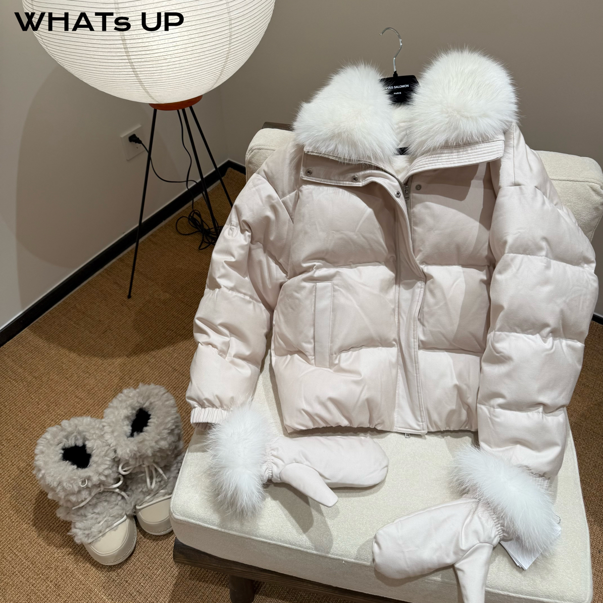 yvessalomon 设计师品牌 手套款外套 WHATsUP