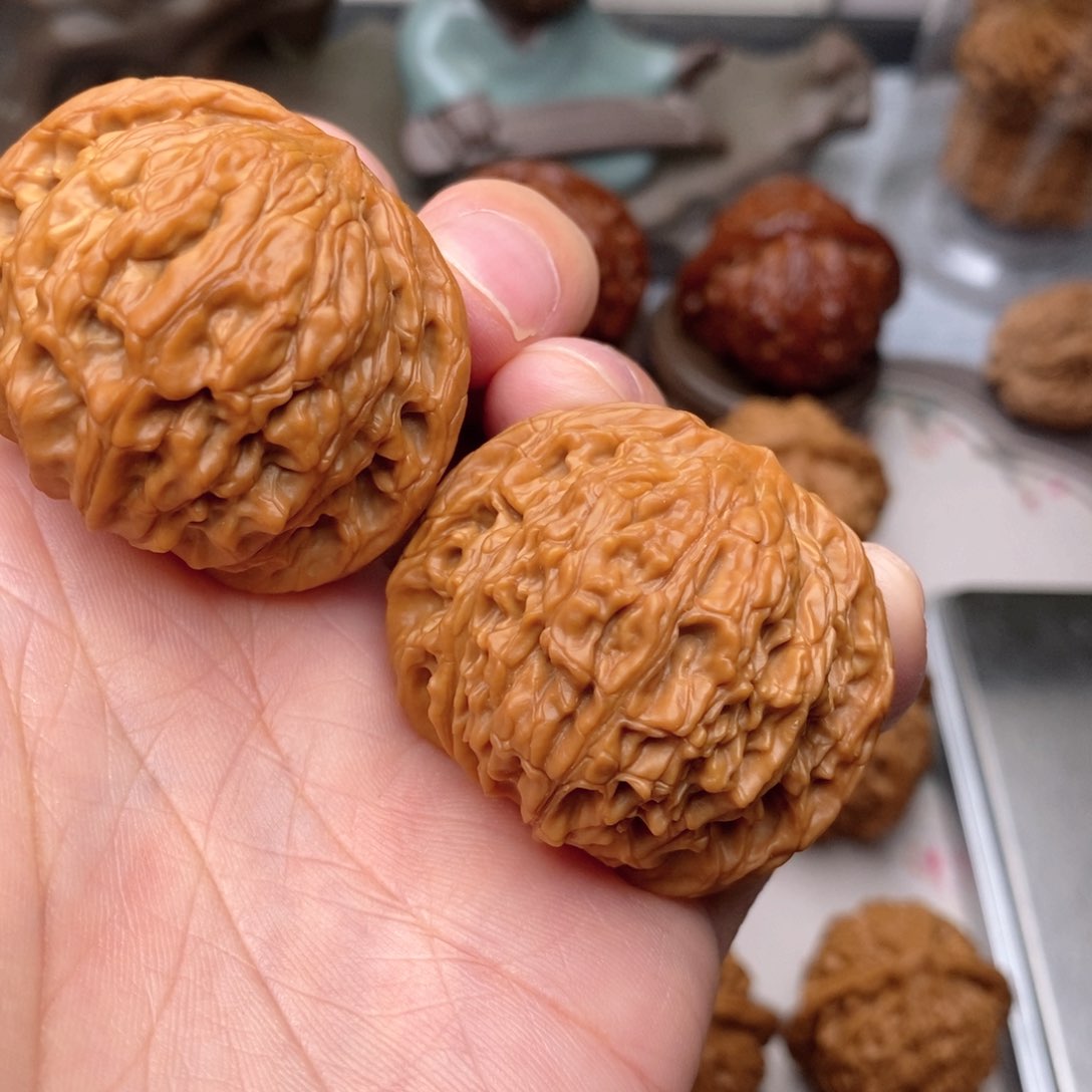 【闪购商品】文玩核桃把件阿*磨盘