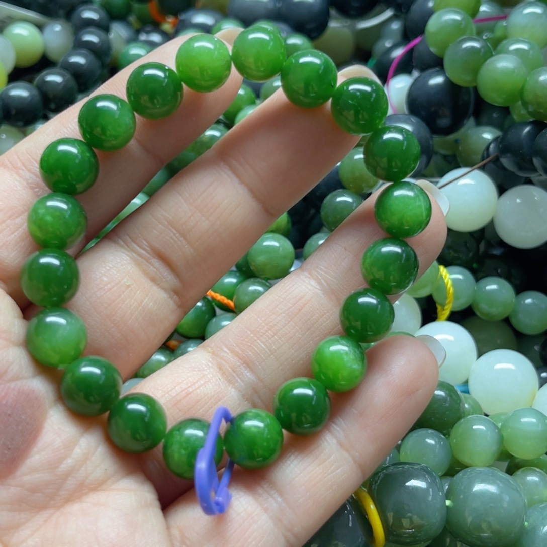 和田玉手链未镶嵌