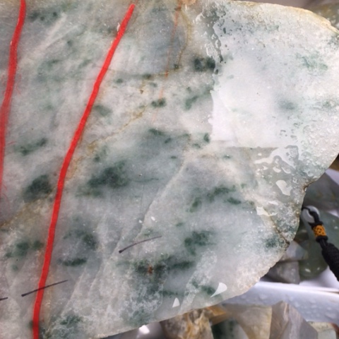 小***贵翡翠散珠天然翡翠