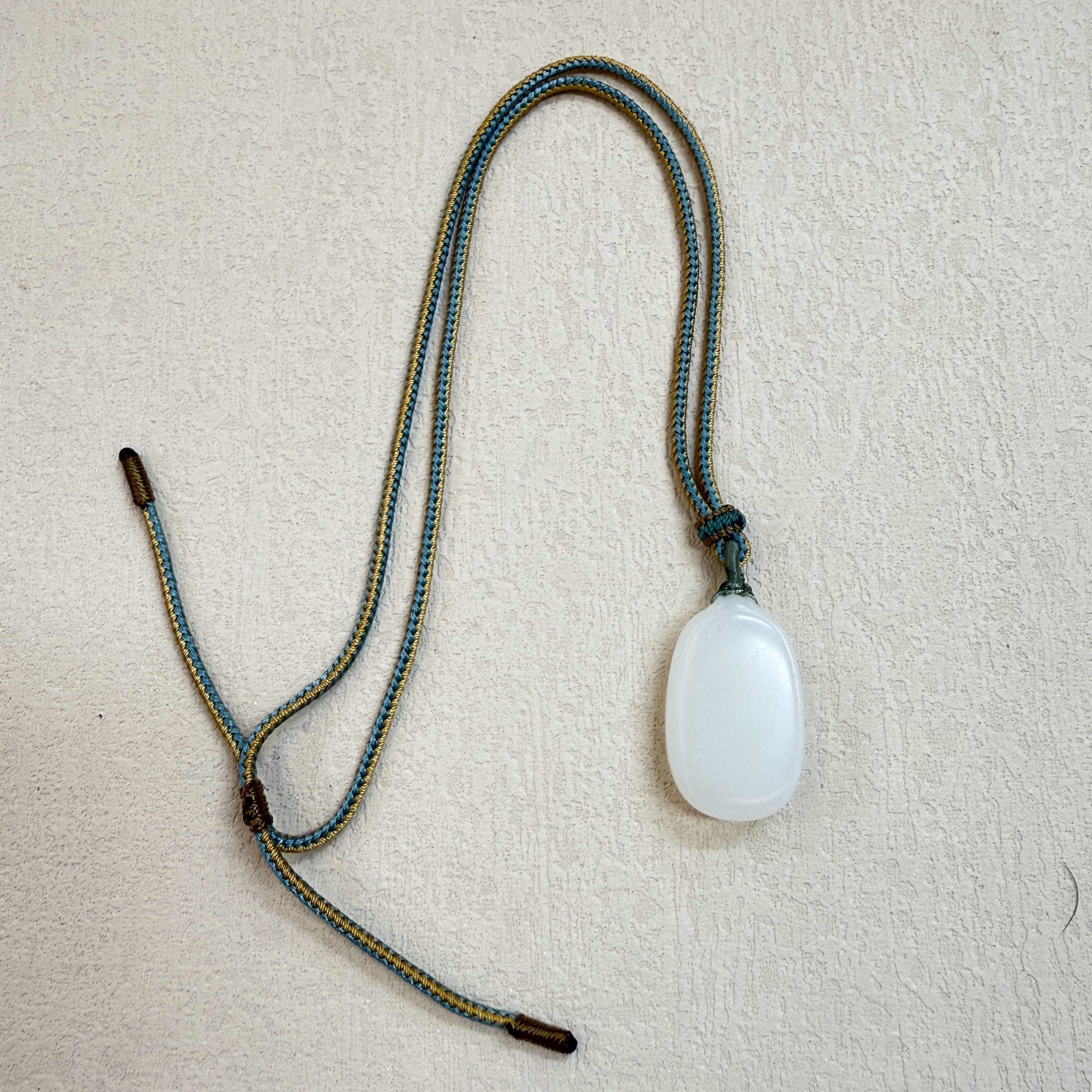 【V姐珠宝】HL4159 和田玉羊脂级-白玉无事牌吊坠