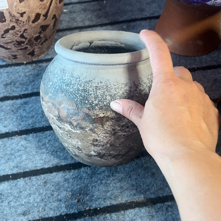 粗陶盆默认打孔高15口13