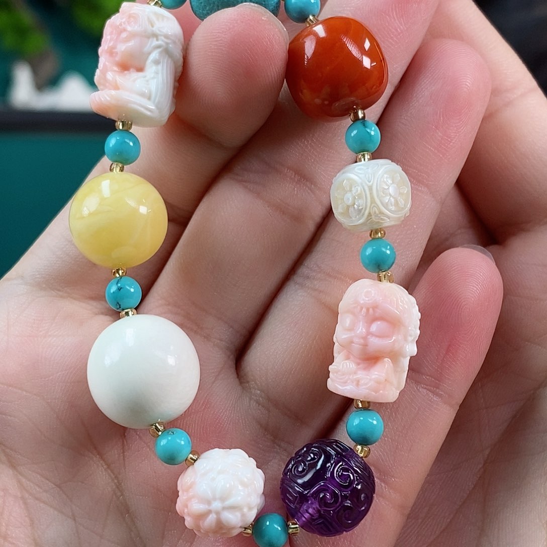 绿松石珠宝奇石未镶嵌