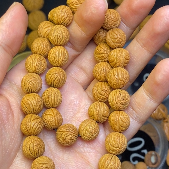 吊坠桃核秦岭龙纹桃核22