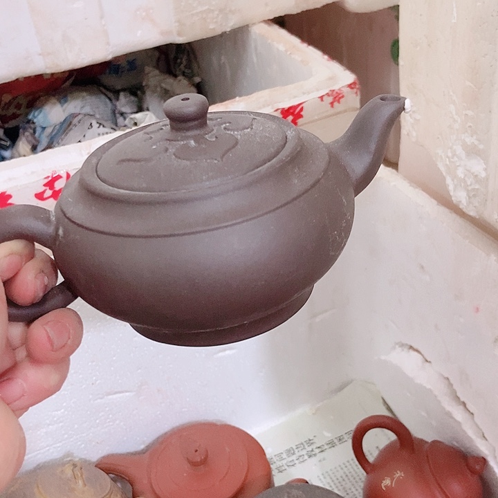 紫砂茶杯宜兴紫砂全手工制作