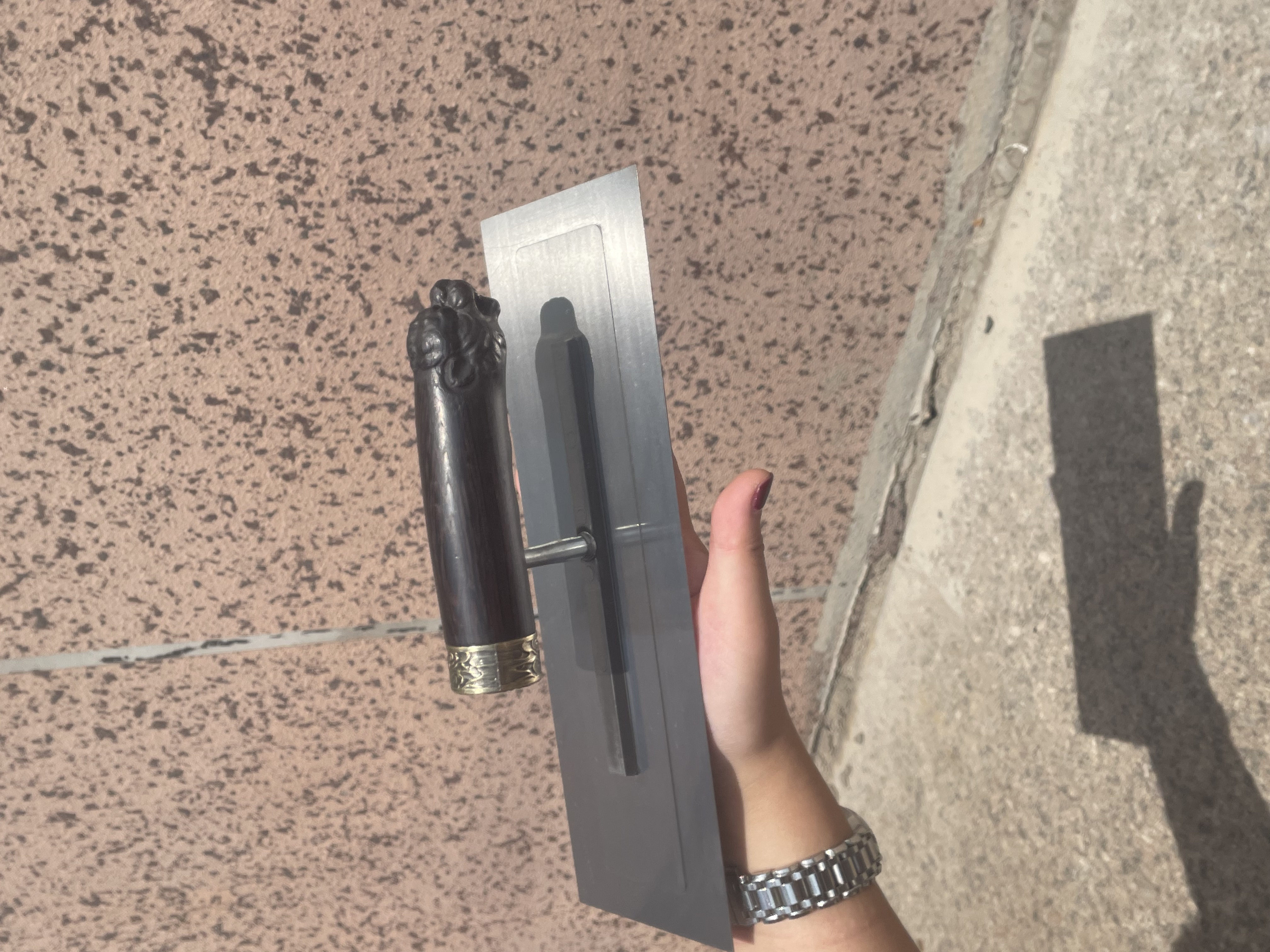 双层不锈钢粘铆一体刮大白刮腻子刮石膏抹子