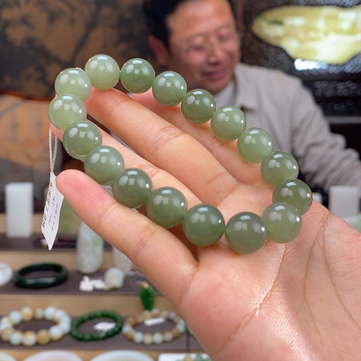 【闪购商品】和田玉手串未镶嵌