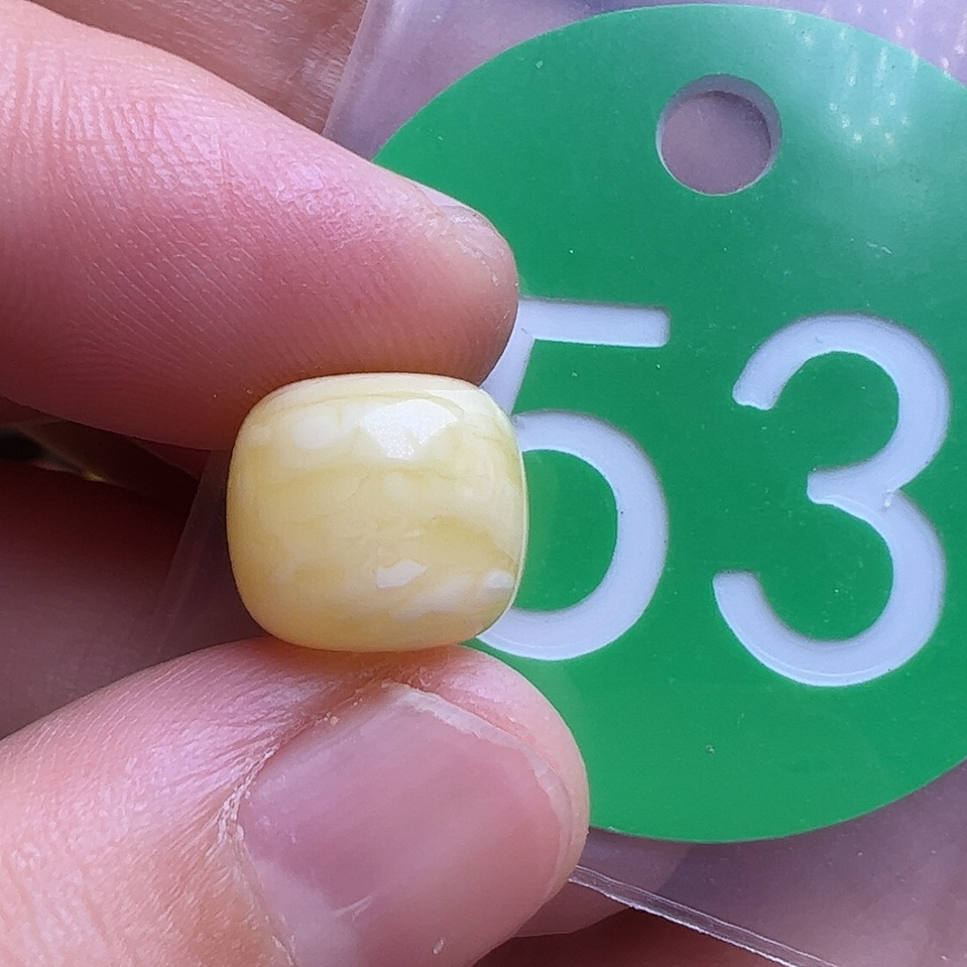 未镶嵌蜜蜡珠宝奇石10.9m m