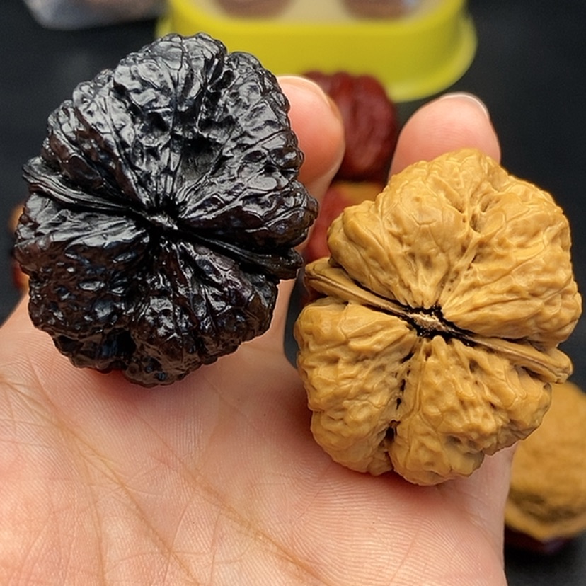 【闪购商品】把件文玩核桃42尺蝴蝶蟾