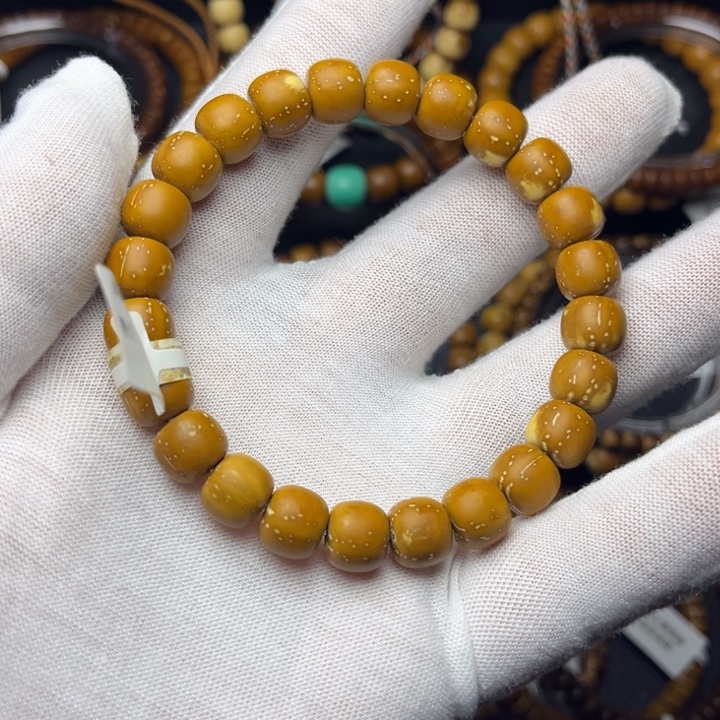 抖***受紫金鼠手串纯实心老型黄金甲入门练手串10尺精工暴力归圆
