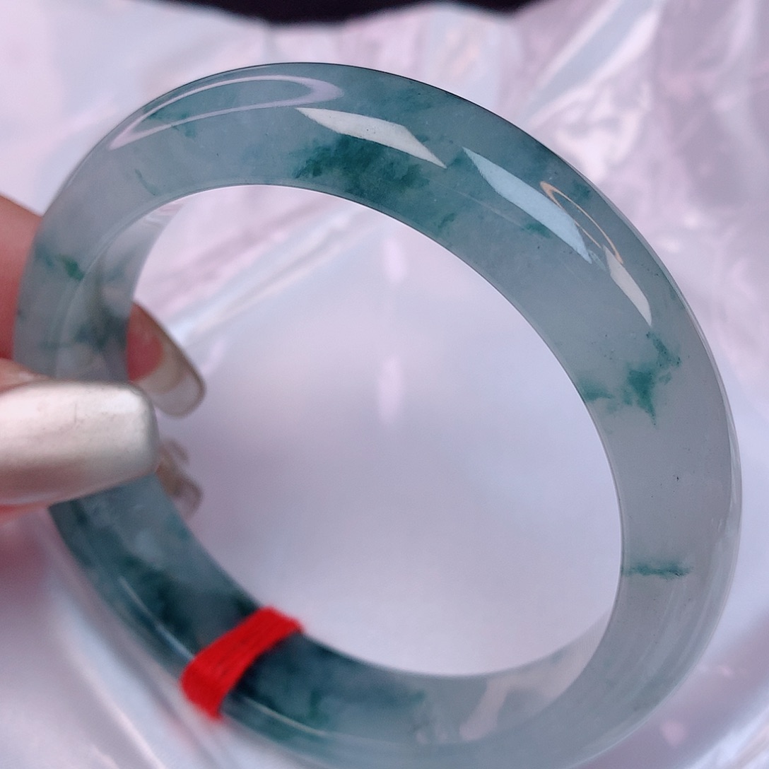 翡翠手镯未镶嵌56 翡翠手镯