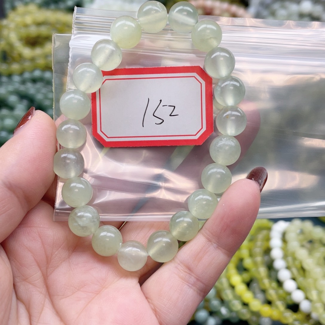 未镶嵌蛇纹石玉手串