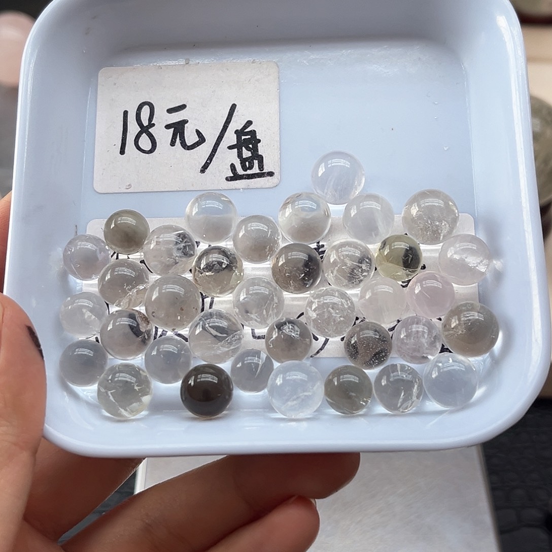 未镶嵌水晶珠宝半成品84水晶单珠