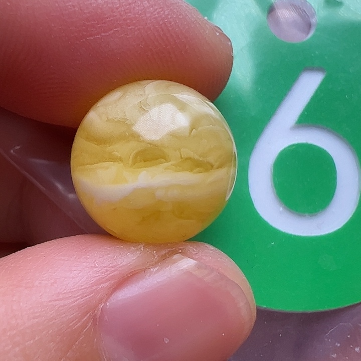 未镶嵌蜜蜡裸石13m m花粉