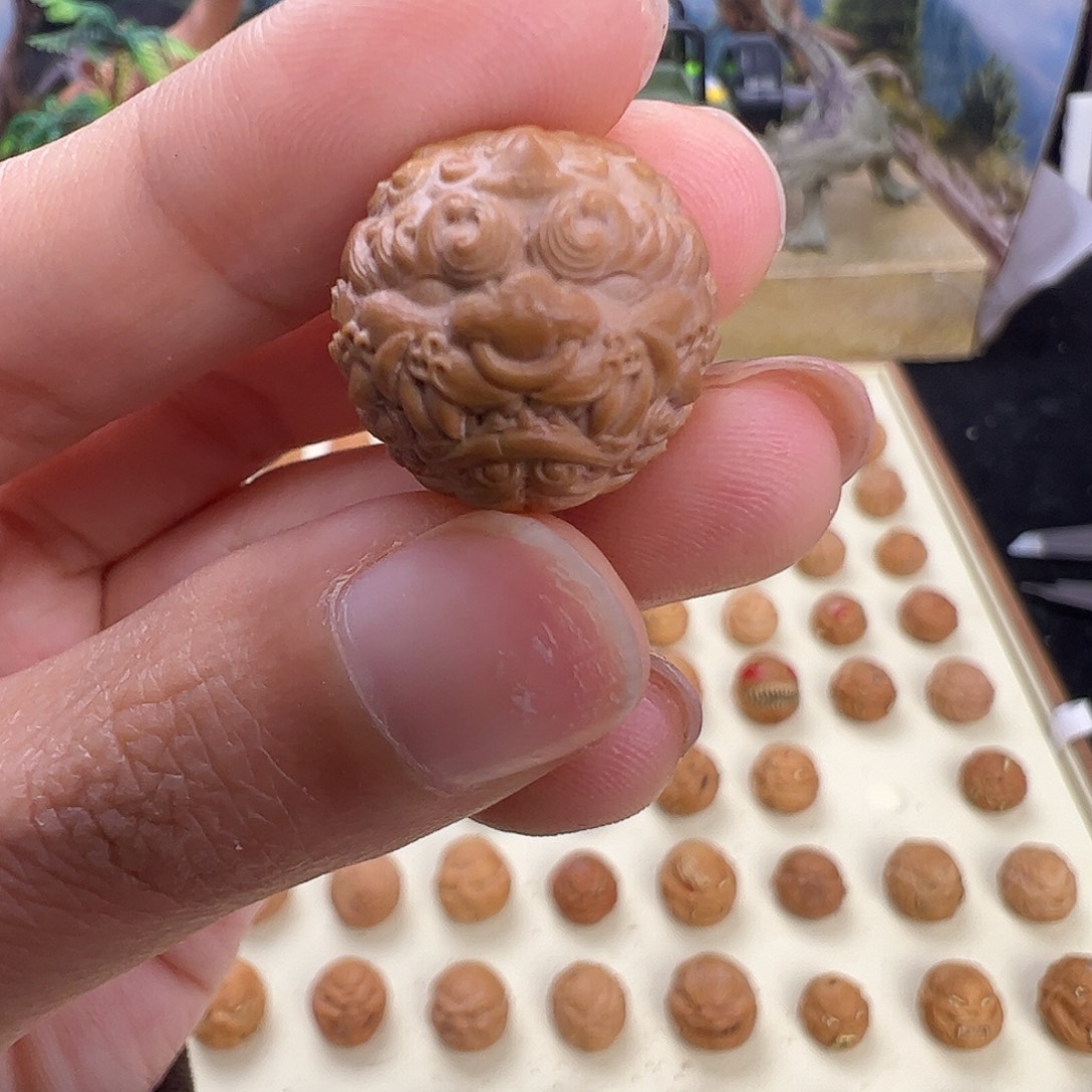 ****转猴头核桃吊坠16尺寸