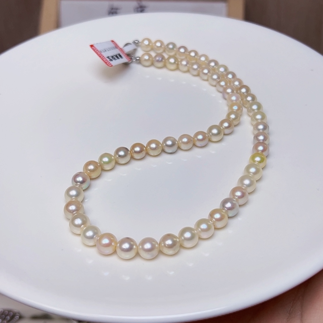 海水珍珠颈饰银S925镶嵌萱****y