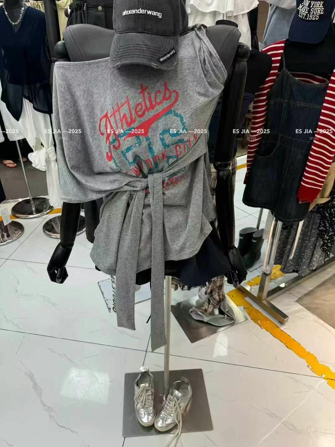 大娜小众你！韩货时尚洋气定制款裙式T恤