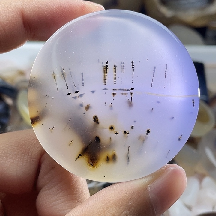 玛瑙/玉髓合金颈饰