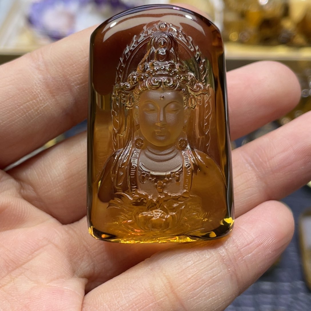 水晶颈饰未镶嵌定制