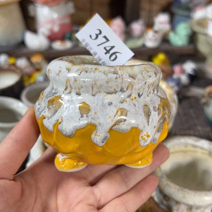 活动价满30包邮景德镇手工花盆^_^