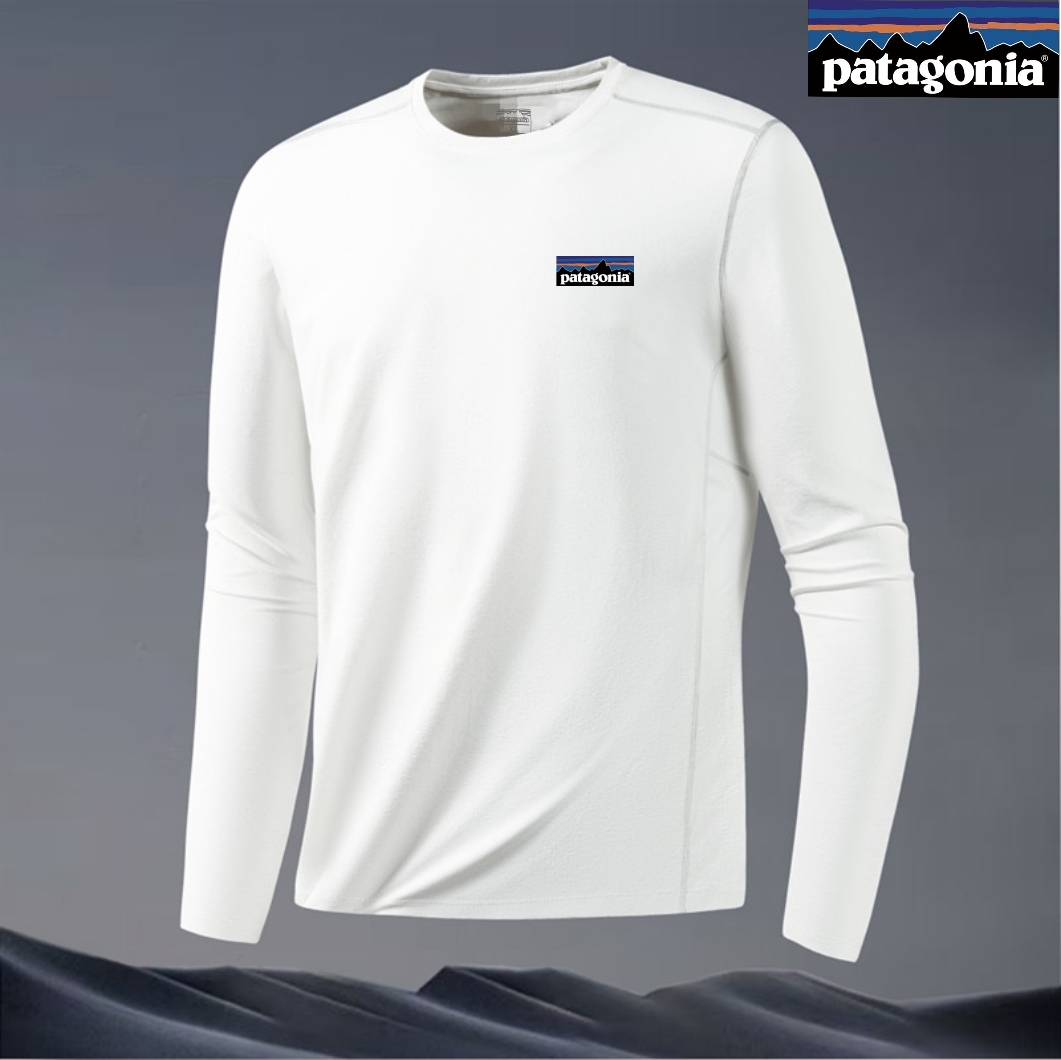 巴塔BT运动户外速干T恤男士短袖圆领跑步修身长袖弹力防晒薄t恤男