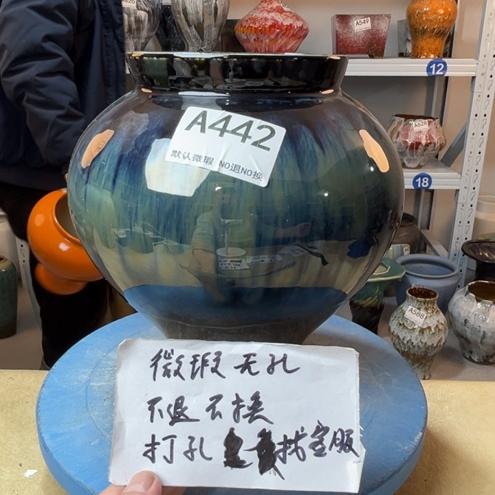 景德镇陶瓷花盆442